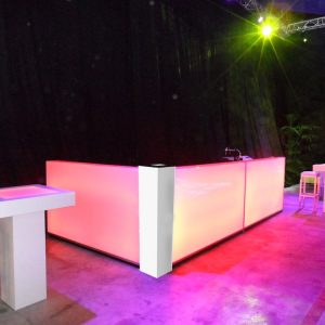 led bar set huren